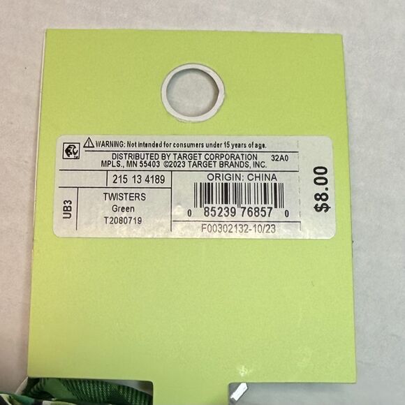 Bundle St Patrick’s Set Of 2 Leprechaun Hat Clips & 3 Pk Shamrock Scrunchies NEW - Picture 10 of 10